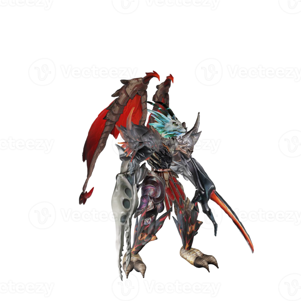 monster karakter inactief png