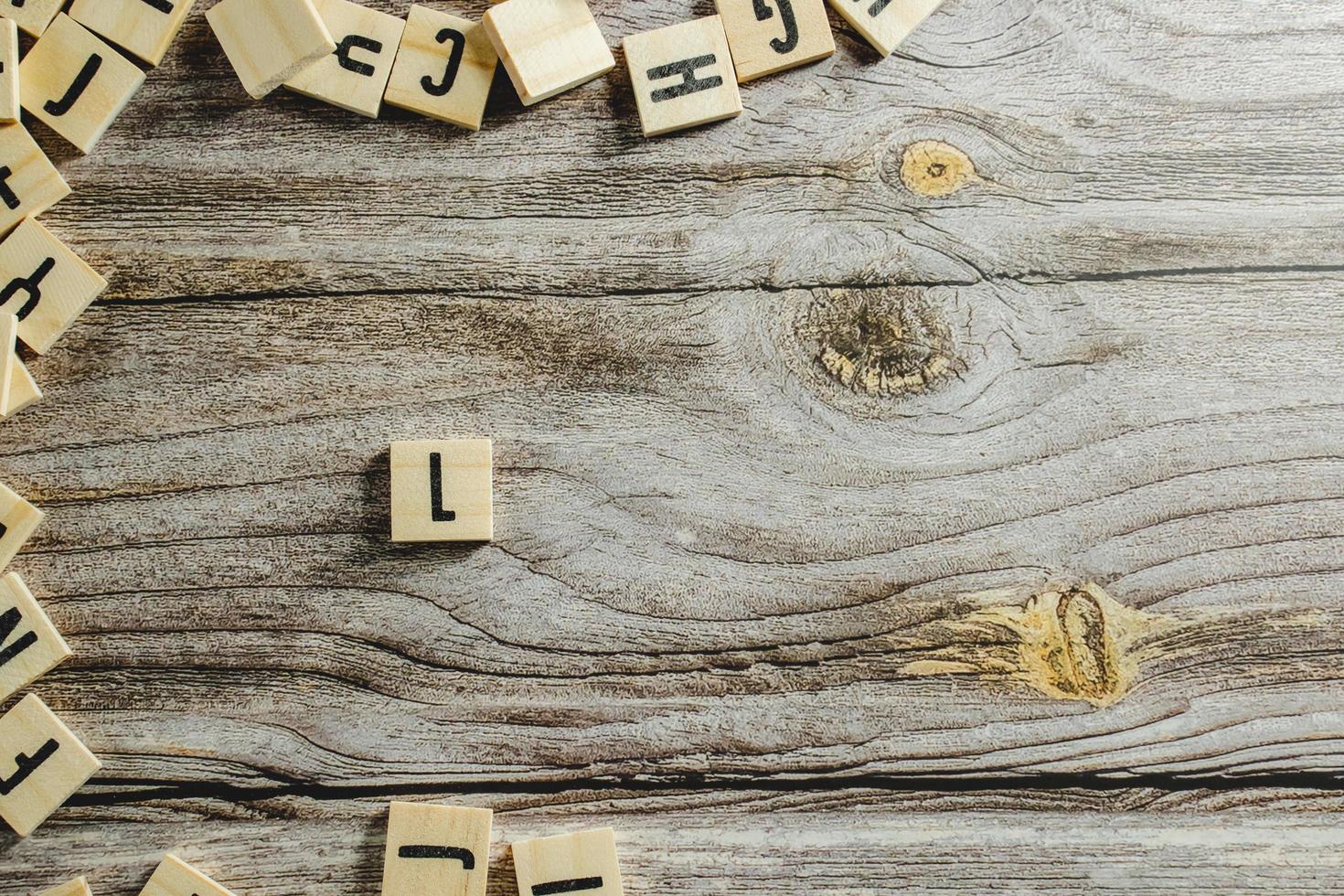 Logic Word Written In Wooden Cube photo