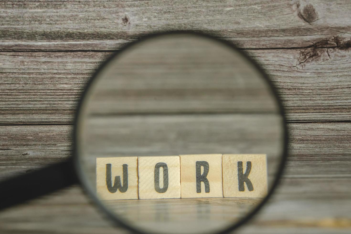 the word of TEAMWORK on wood tiles concept photo