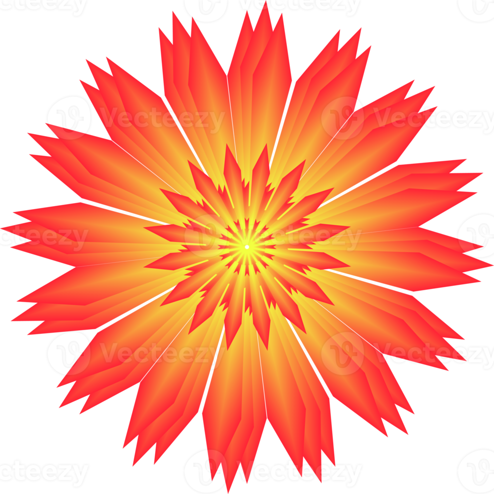 Hallo zonnebloem bloemblad element voor decoratief achtergrond backdrop folder grafisch ontwerp illustratie png