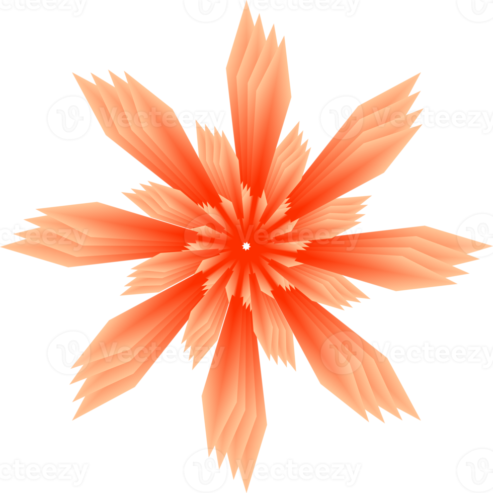 bela pétala de flor criativa para ilustração de design gráfico de panfleto de fundo decorativo png