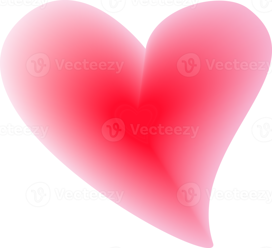 Heart lovers signs sticker decorative valentine greeting card background illustration png