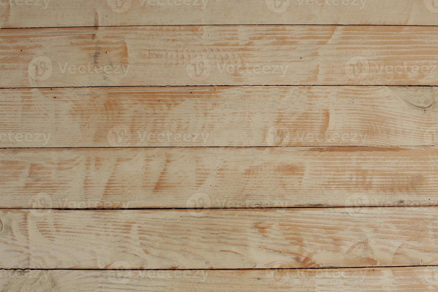 Vintage colored wood background texture with knots and nail holes. Old painted wood wall. Wooden dark horizontal boards. Front view with copy space. photo