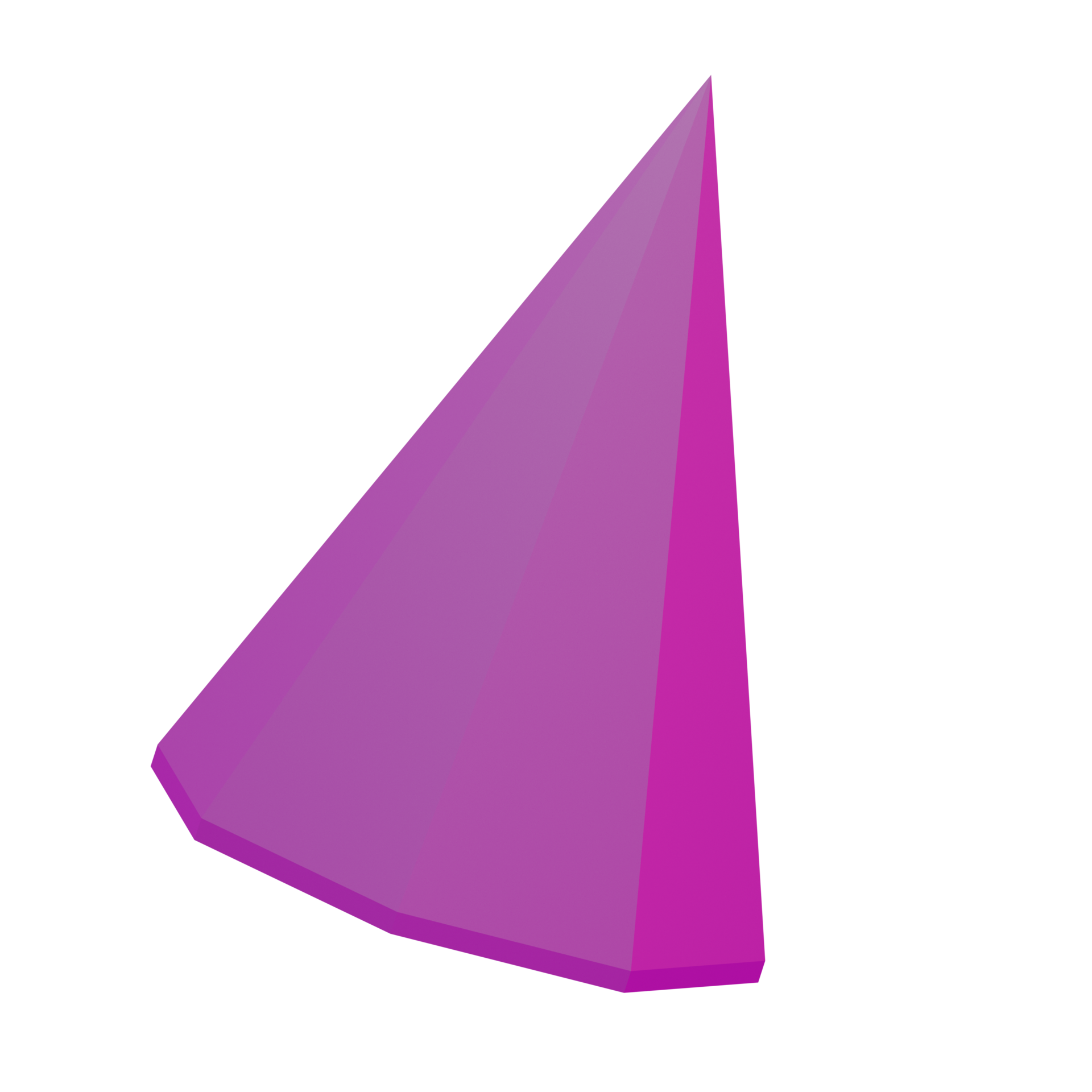 Prism Cone Geometry 3D Illustrations 11909914 PNG