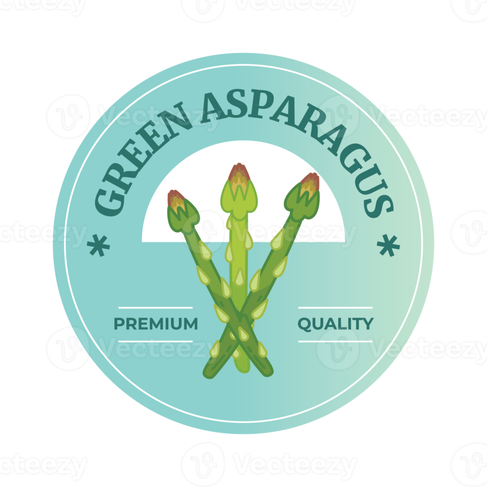 Asparagus Vegetable Sticker Illustration png