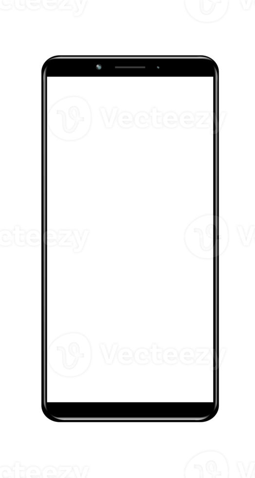 maqueta de teléfono inteligente, renderizado de alta resolución para maqueta ui ix. png con fondo transparente.