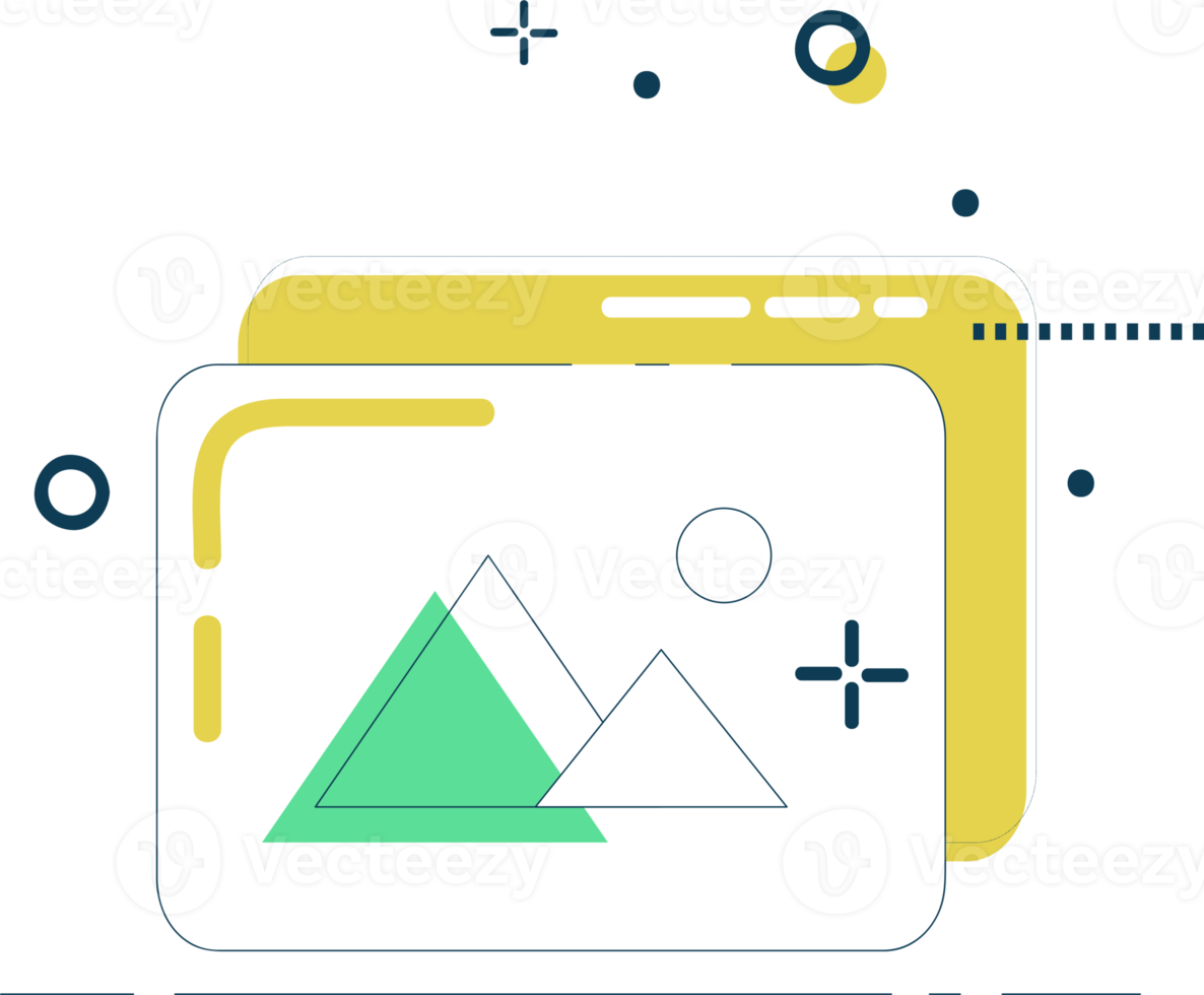 illustration presentation Element png