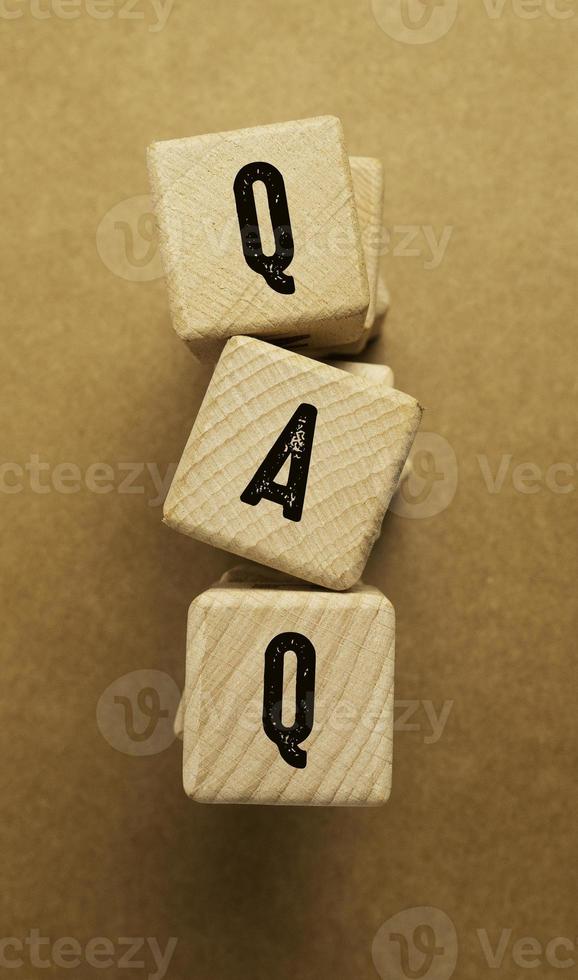 Words with Faq Business Concept idea photo