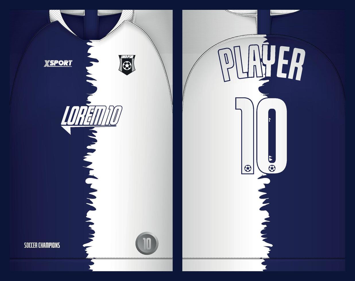 Soccer jersey design for sublimation, sport t shirt design vector