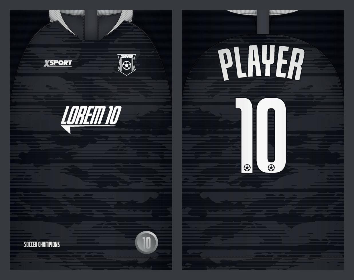 Soccer jersey design for sublimation, sport t shirt design vector