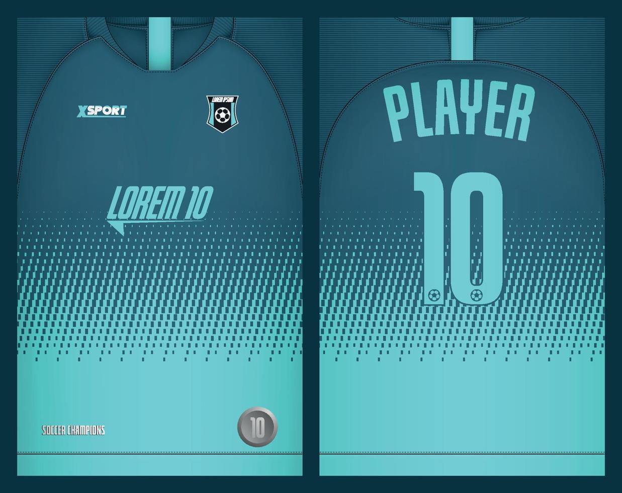 Soccer jersey design for sublimation, sport t shirt design vector