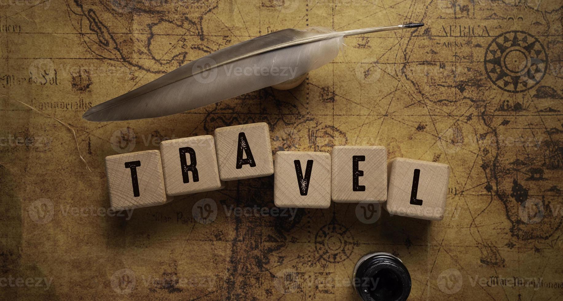 Travel Word , Travel Concept Idea photo