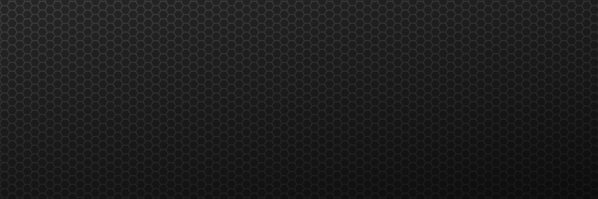 Abstract gird hexagons background. Minimal carbon gears with techno ornament tracery and abstract vector monochrome