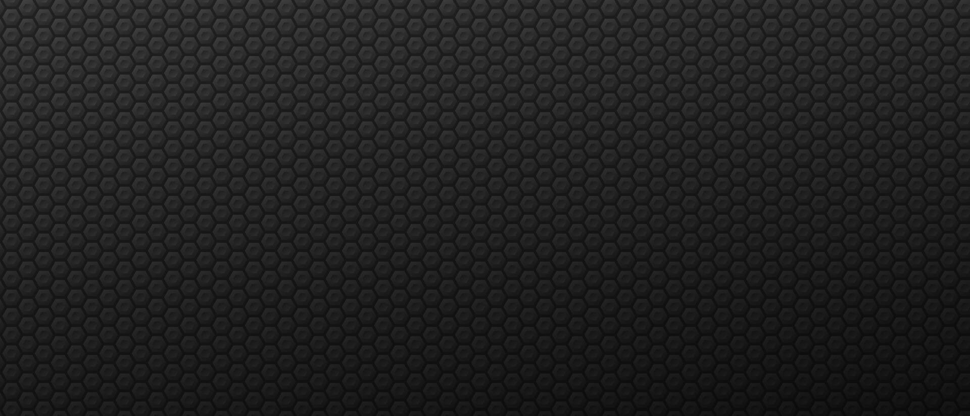 Abstract convex hexagons background. Decoration geometric polygonal tiles laid in abstract texture in monochrome vector gradient