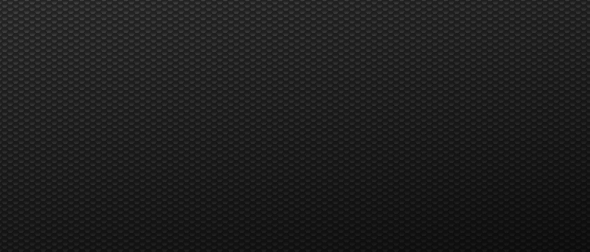 Hexagonal fine techno black tracery. Futuristic rows squares in abstract style with minimalist carbon vector brutal design