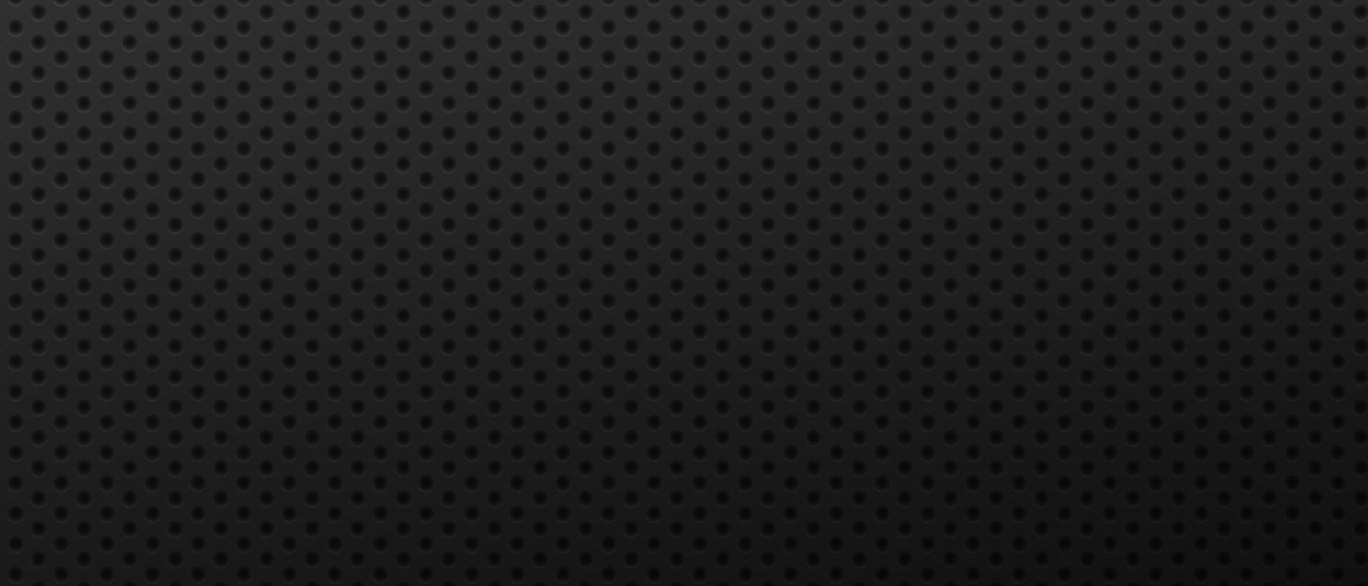 Geometric holes grid background. Convex ornament surface with round black pattern and monochrome mesh vector decoration