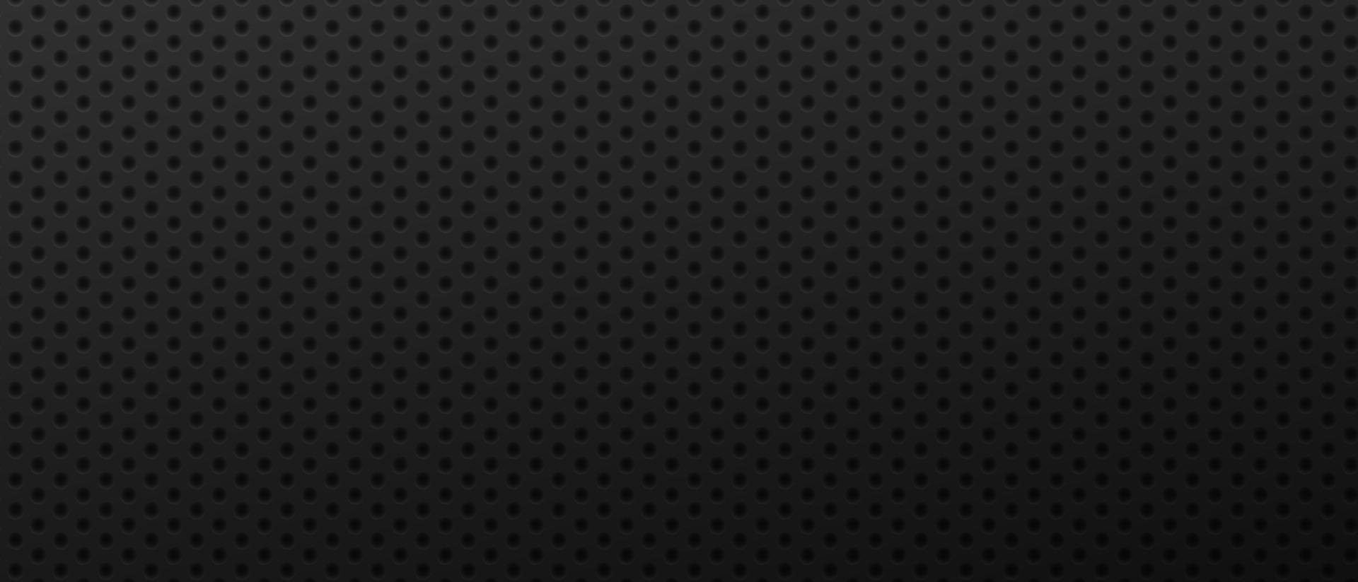 Geometric holes grid background. Convex ornament surface with round black pattern and monochrome mesh vector decoration