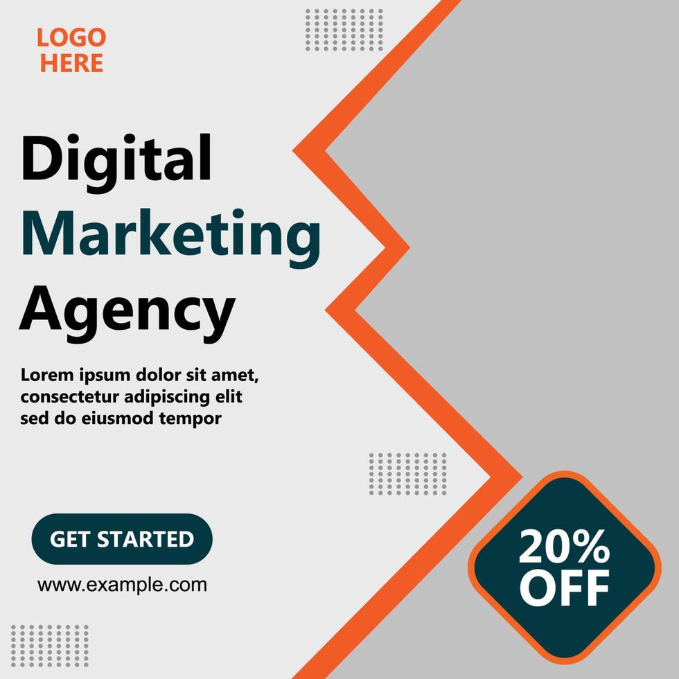 Digital Marketing Agency Free Vector