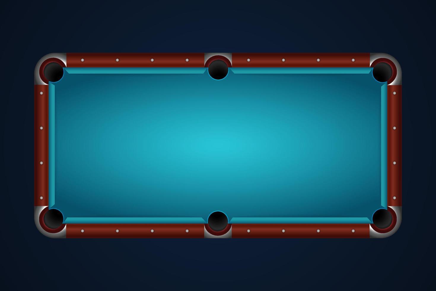 a pool table vector