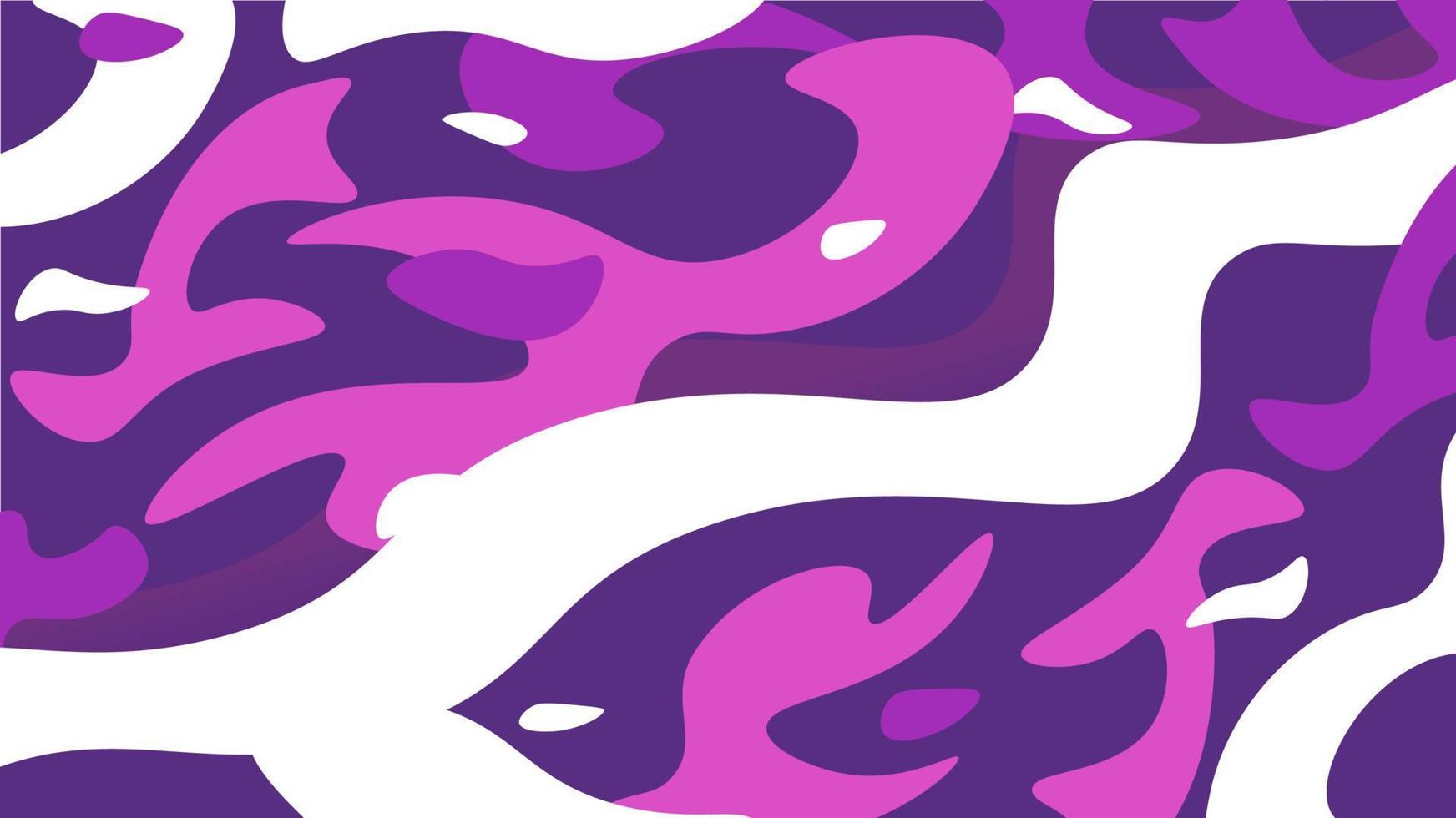 fondo de ondas moradas. Acuarela rosa abstracta en la superficie del mar, viajes fluidos oceánicos texturizados y decoración de diseño de flujo vectorial potente, ilustración de la superficie de la piscina natural. vector