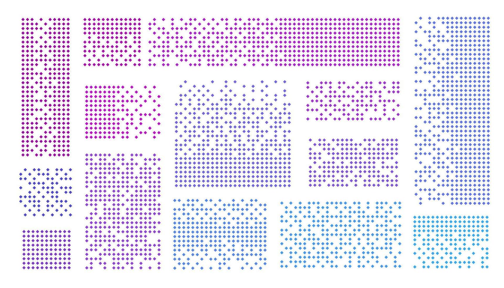 Data volumes with purple analytics. Infographic blue analysis of business information vector