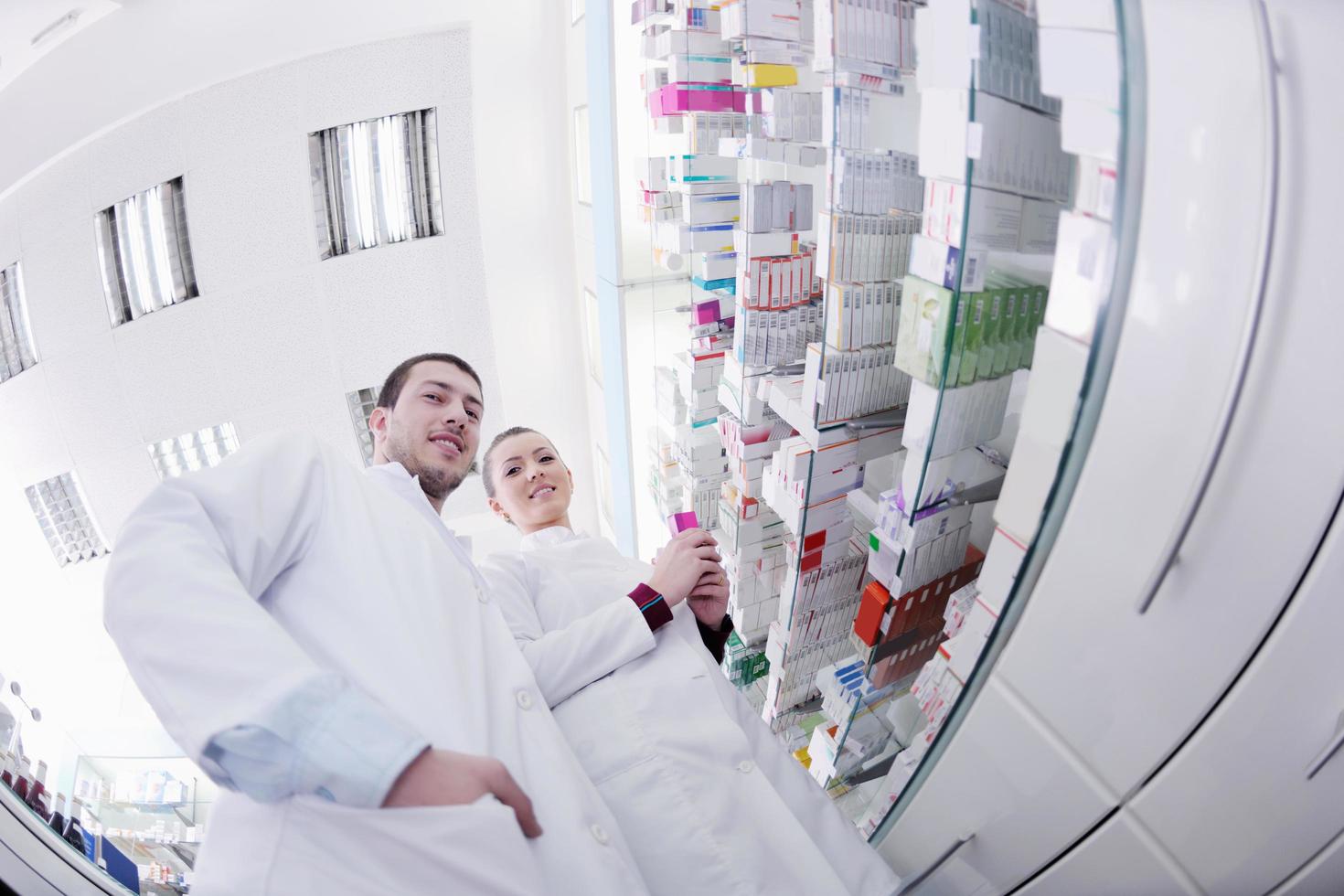 pharmacy drugstore people team photo