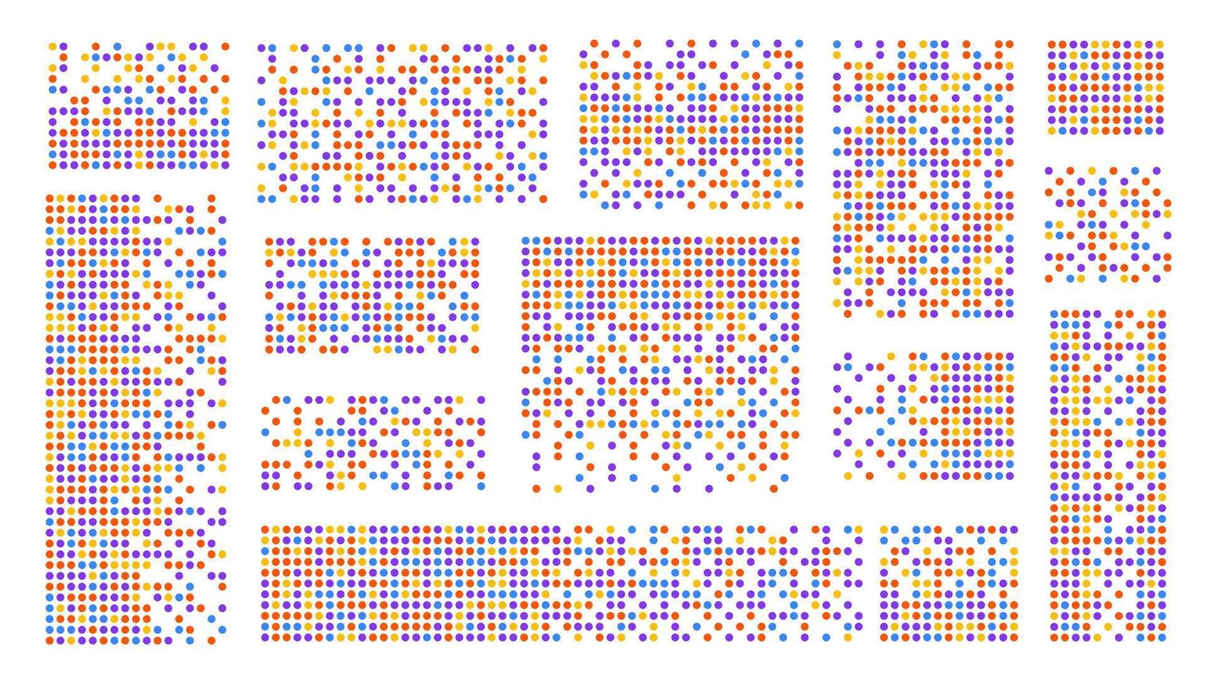 Colorful data volumes with analytics. Bigdata analysis of business information vector