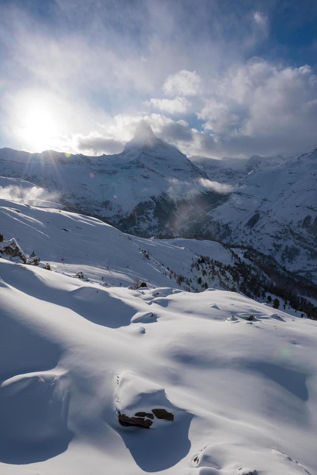 mountain matterhorn zermatt switzerland photo