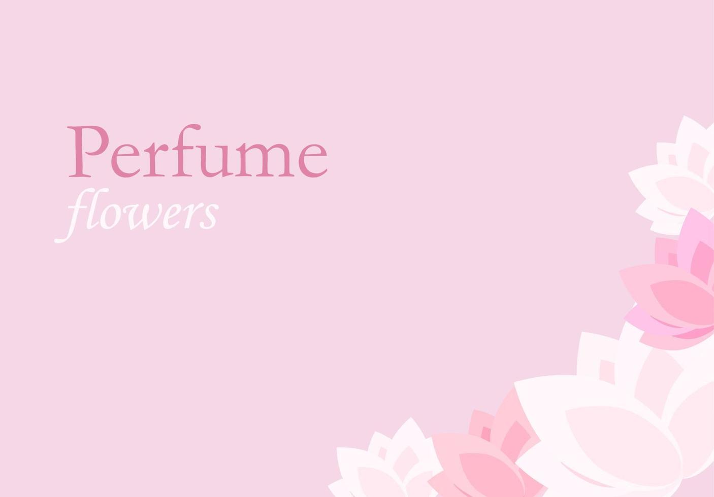 fondo rosa perfume floral. pétalos rojos con hojas elegantes llegada cálida primavera romántica y floración vectorial de ornamento natural. vector