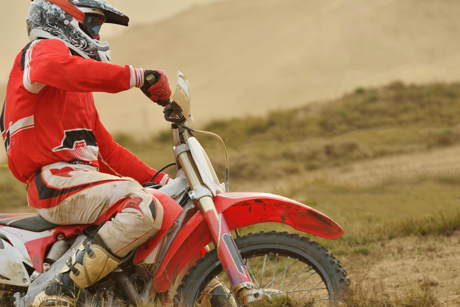 motocross bike view photo