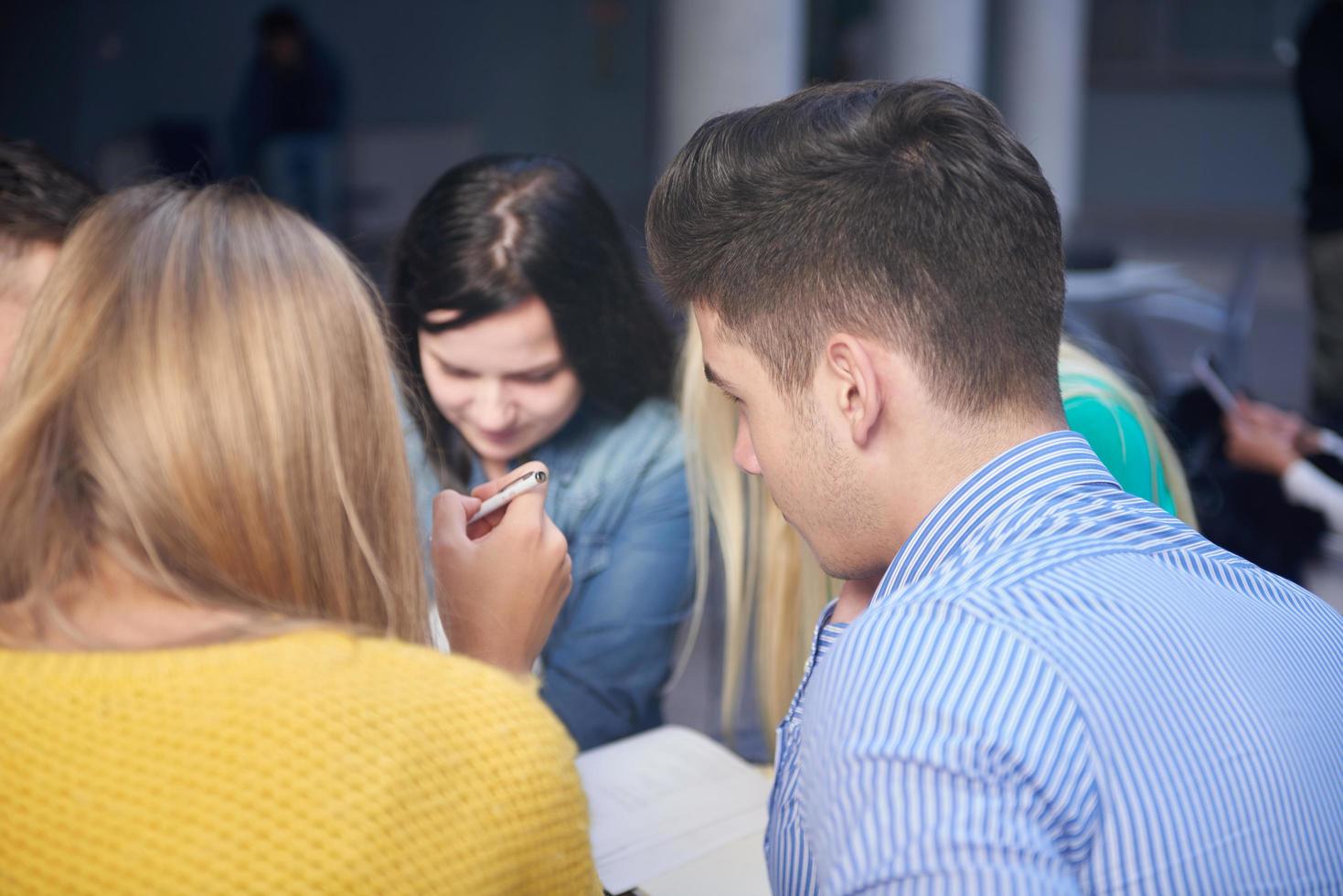 students group  study photo