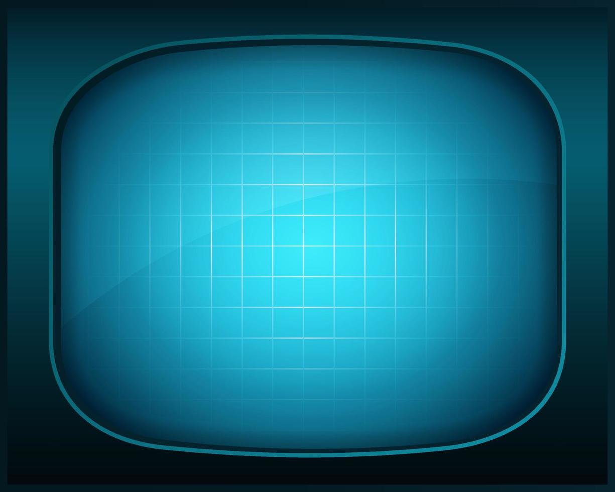 Blure mesh screen on retro slot machine template. Electronic vintage entertainment with pixel art and simple controls vector