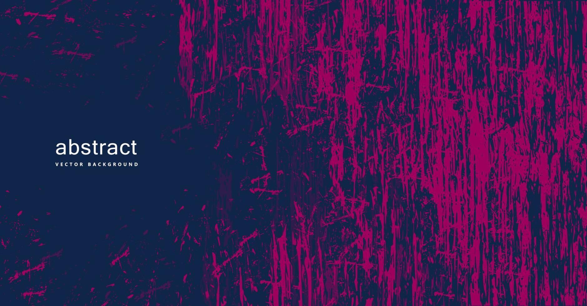 Abstract dark background with bright pink splashes. Paint sprinkles design for ad or card vector illustration.