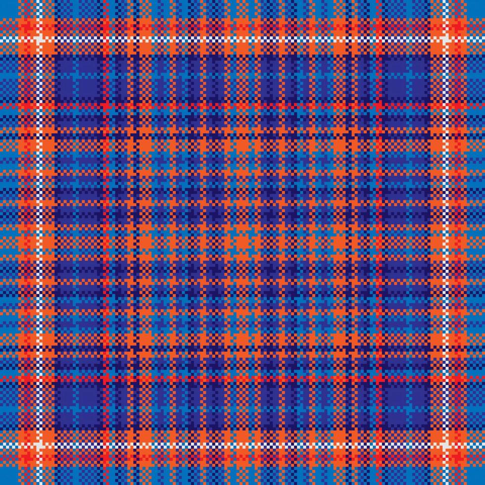 Tartan plaid pattern seamless. Print fabric texture. Check vector background.