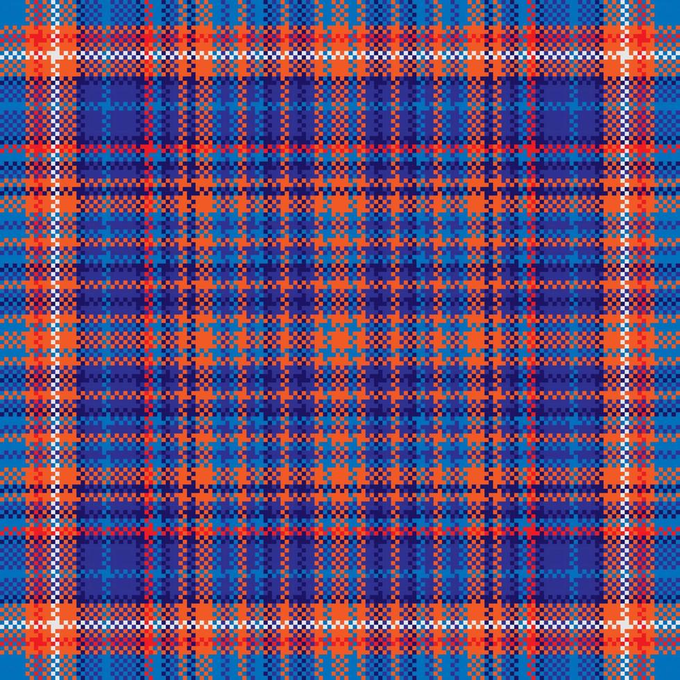 Tartan plaid pattern seamless. Print fabric texture. Check vector background.