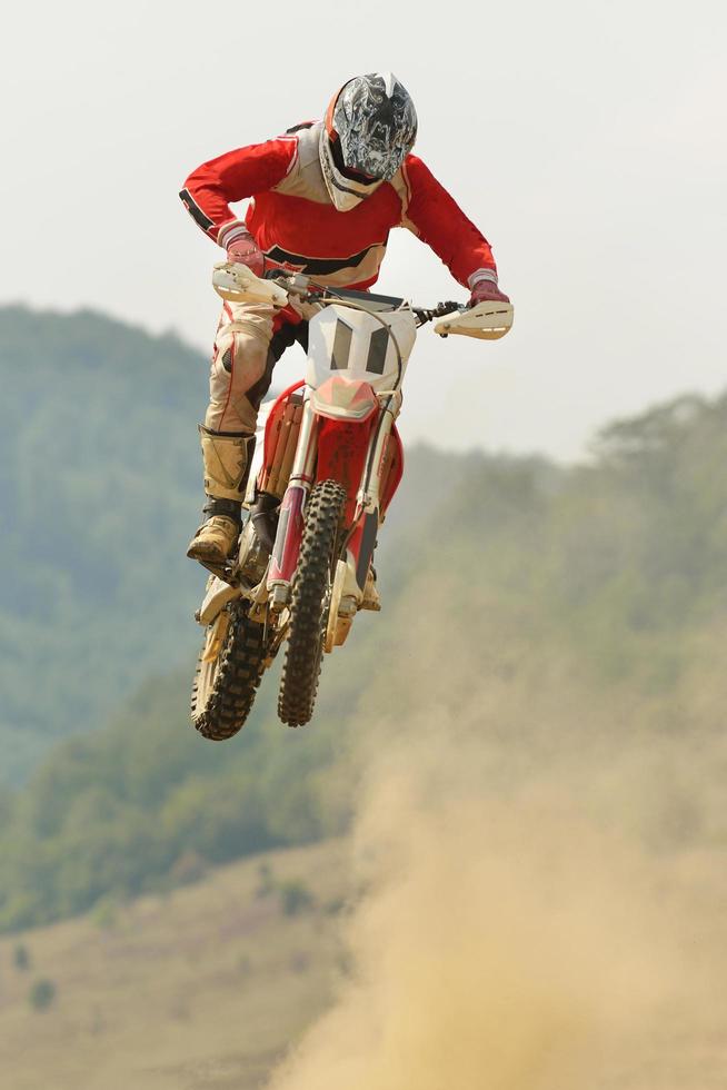 Motocross bike view photo