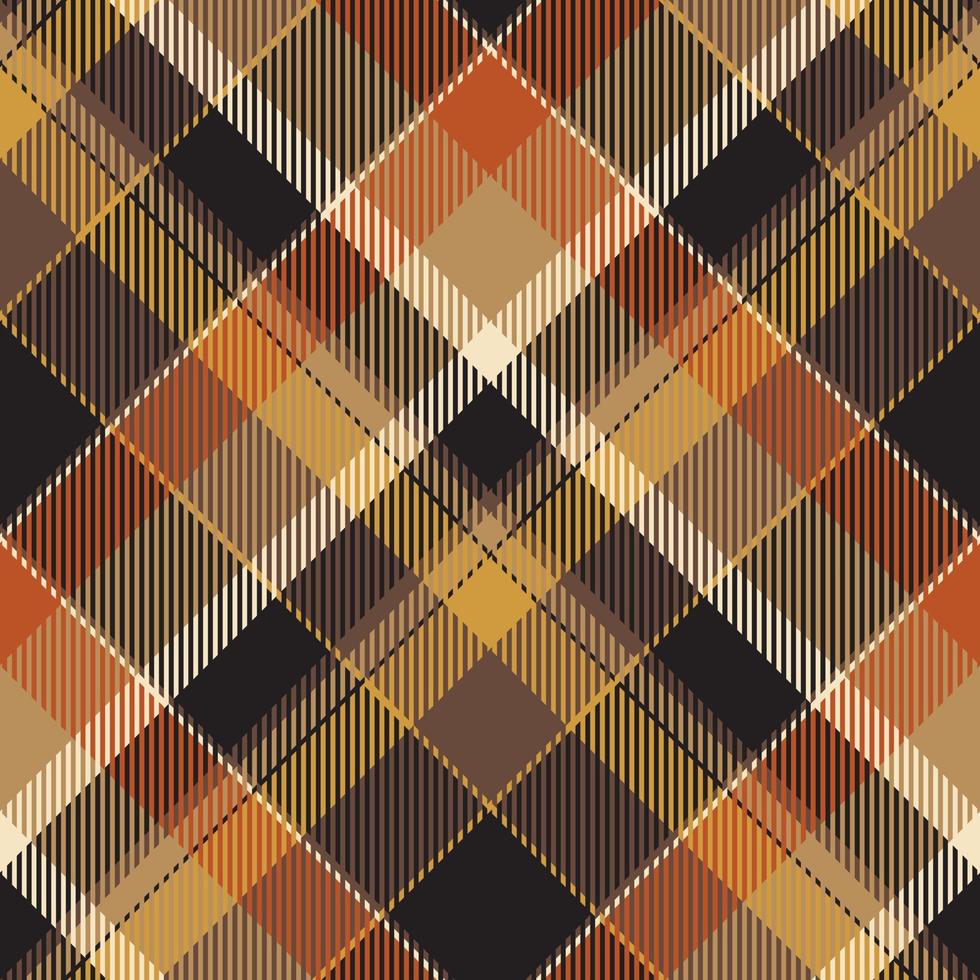 vector de patrón de cuadros sin costuras de tartán escocia. tela de fondo retro. textura geométrica cuadrada de color de verificación vintage.