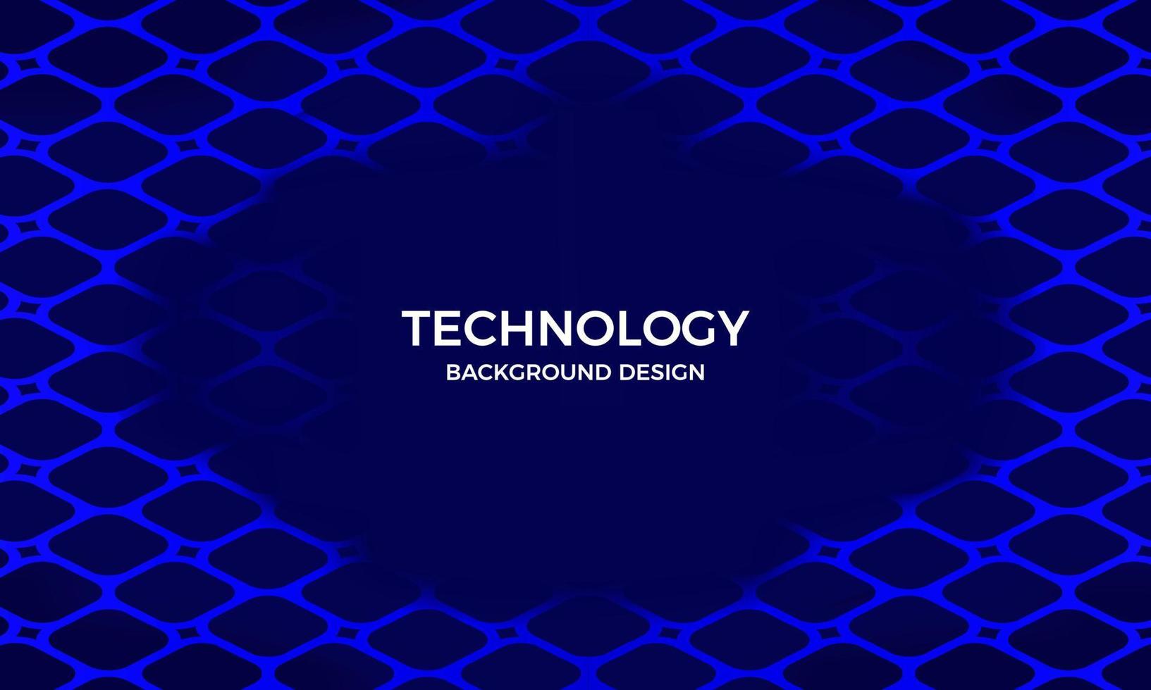 Blue color technology abstract lines and line connection background design vector