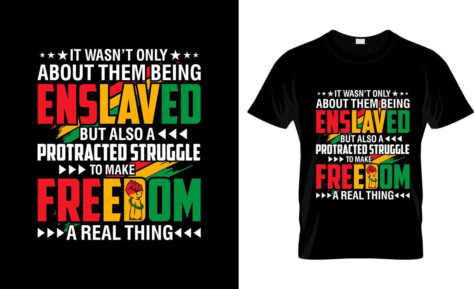 Juneteenth t-shirt design, Juneteenth t-shirt slogan and apparel design, Juneteenth typography, Juneteenth vector, Juneteenth illustration vector