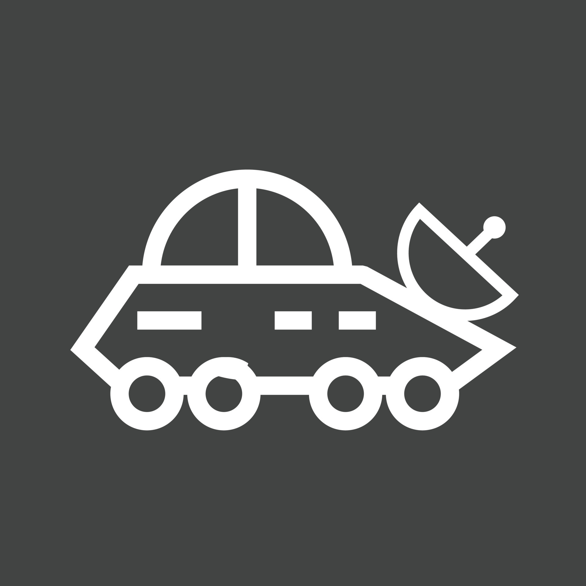 Vehicle Line Inverted Icon 11917375 Vector Art at Vecteezy