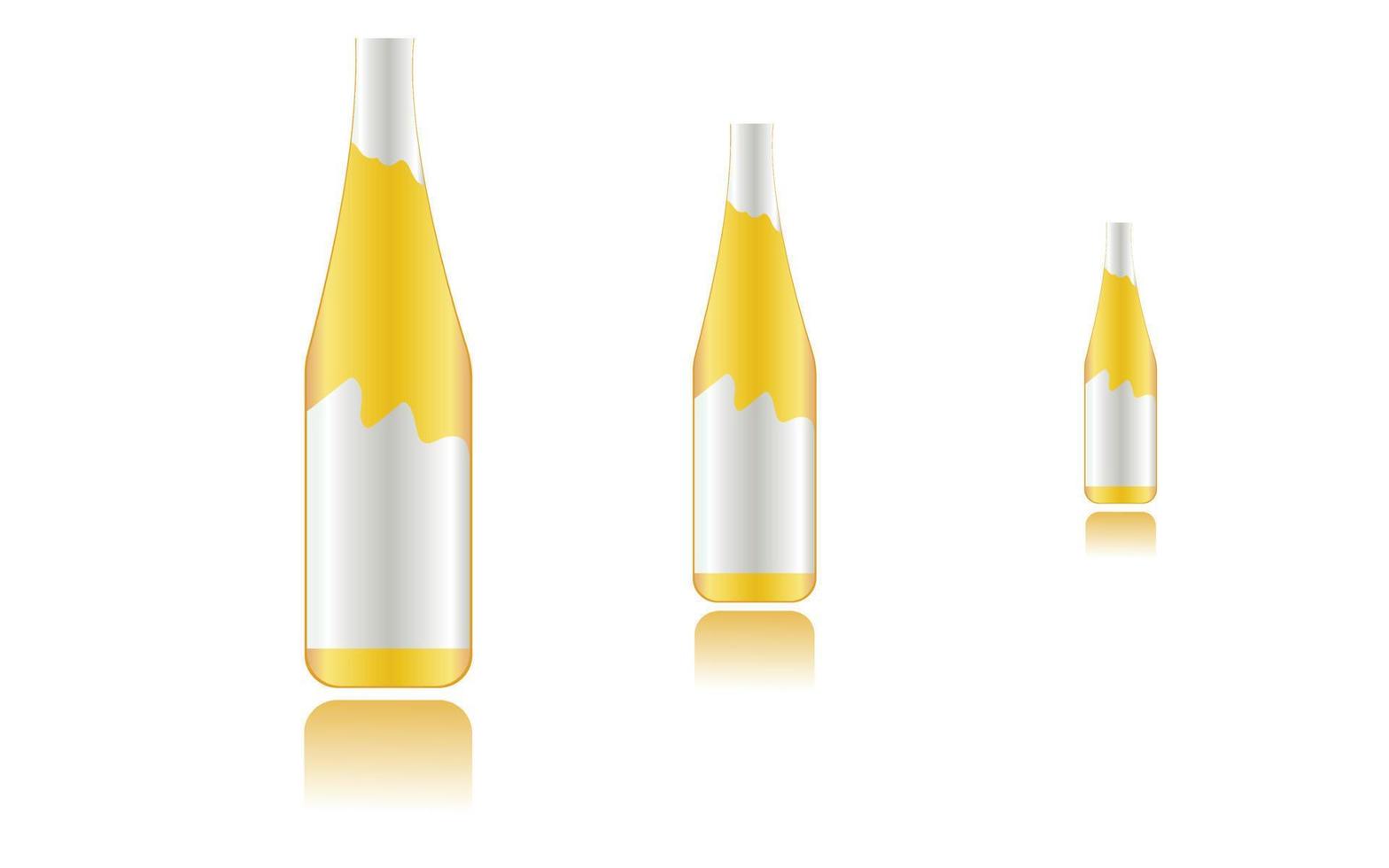 Transparent Glasses of Lager Pro Vector