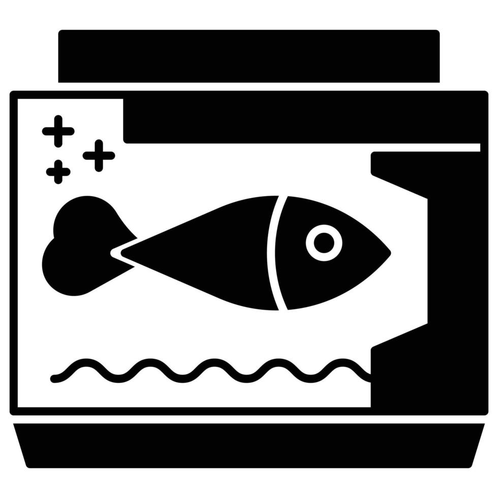 aquarium icon, Pet Shop Theme vector