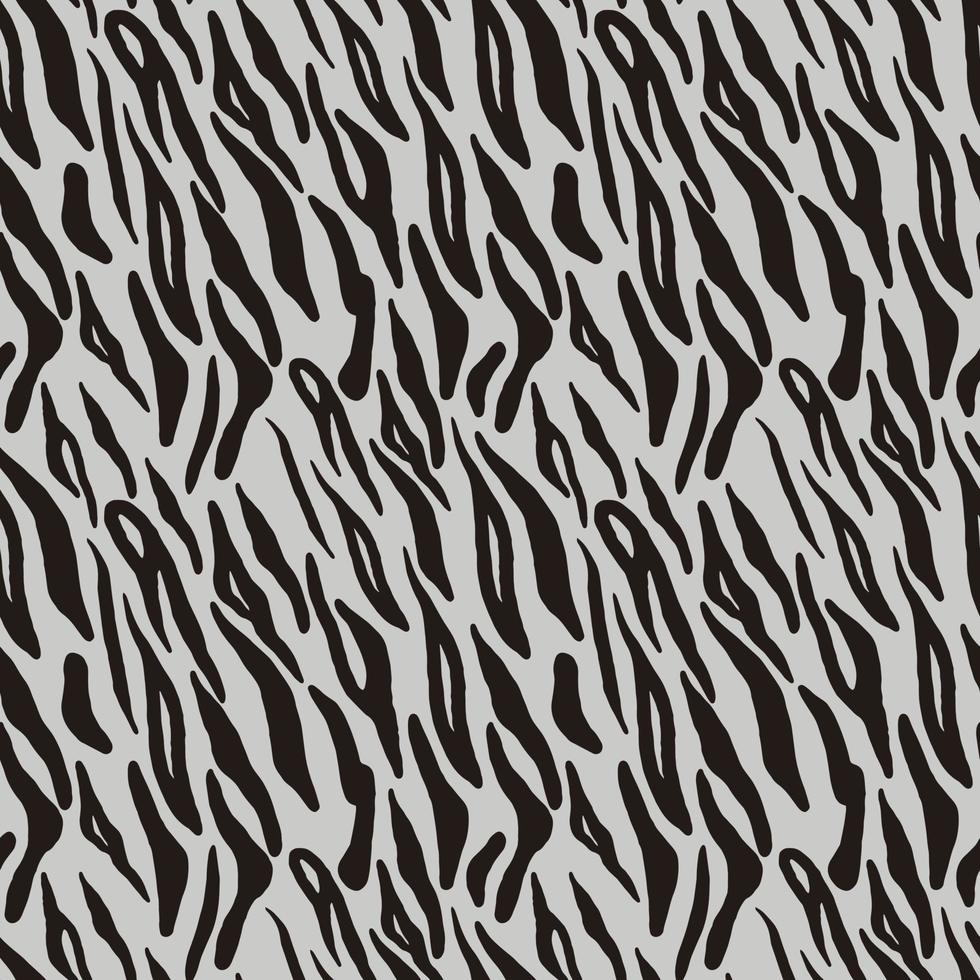 Tiger Seamless Pattern vector