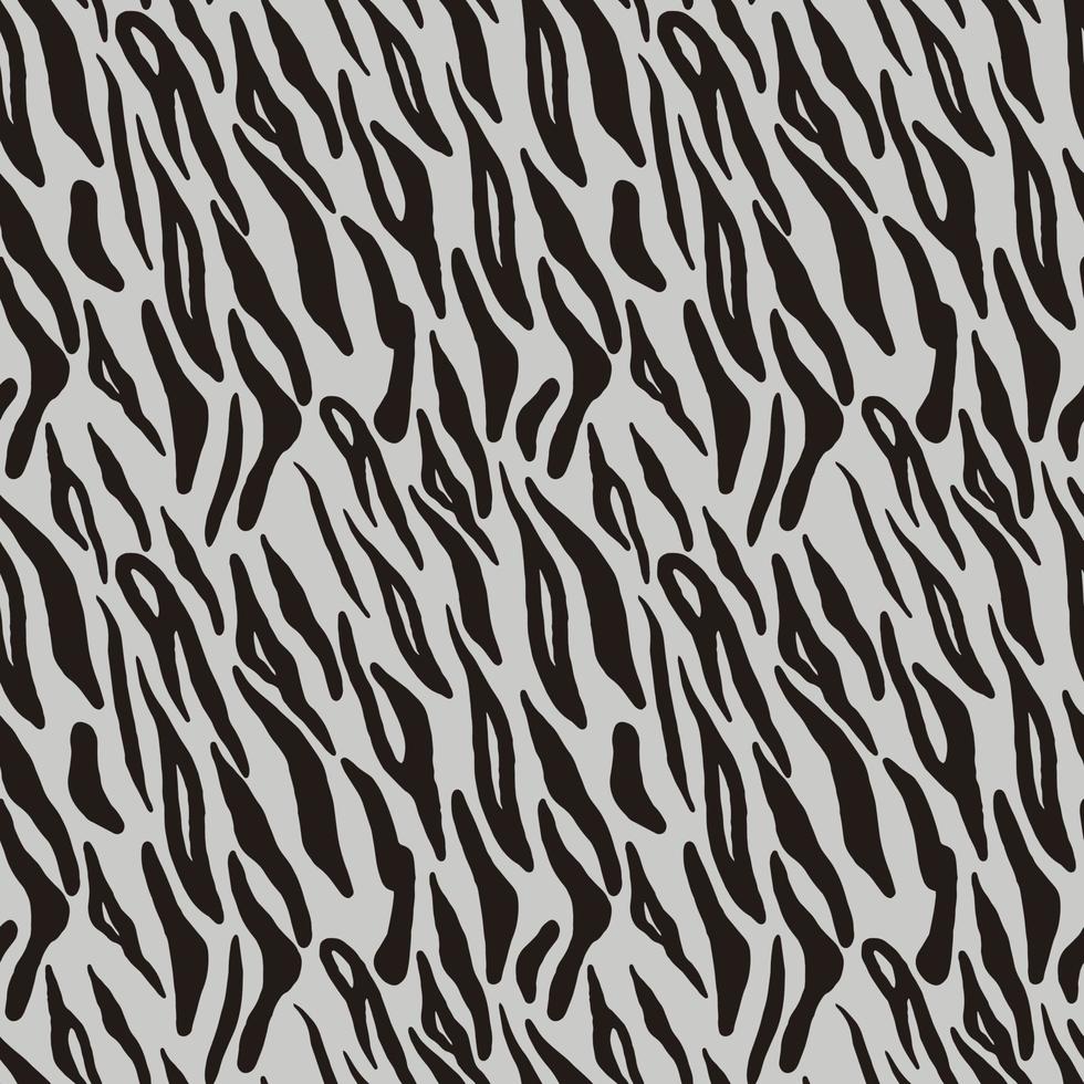 Tiger Seamless Pattern vector