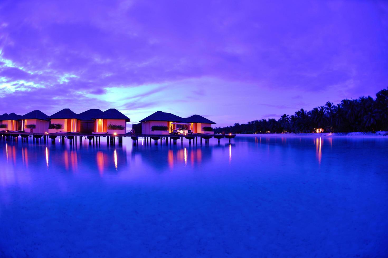 Tropical beach view photo