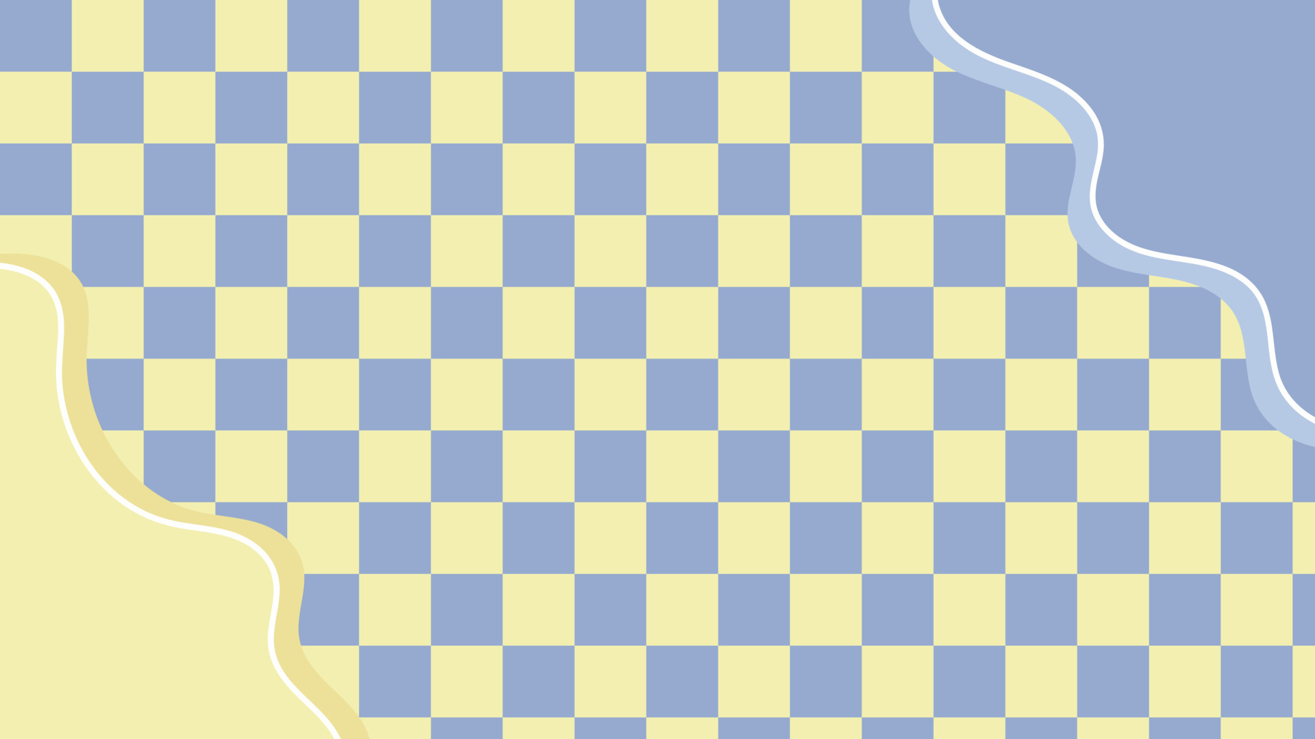 aesthetic cute pastel yellow and blue checkerboard, checkers modern frame  backdrop illustration, perfect for wallpaper, backdrop, postcard, banner,  background 11919492 Vector Art at Vecteezy