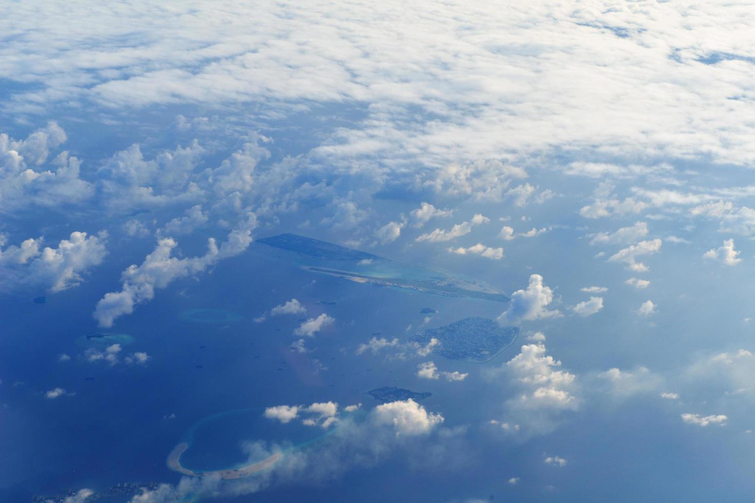 Tropical beach view photo