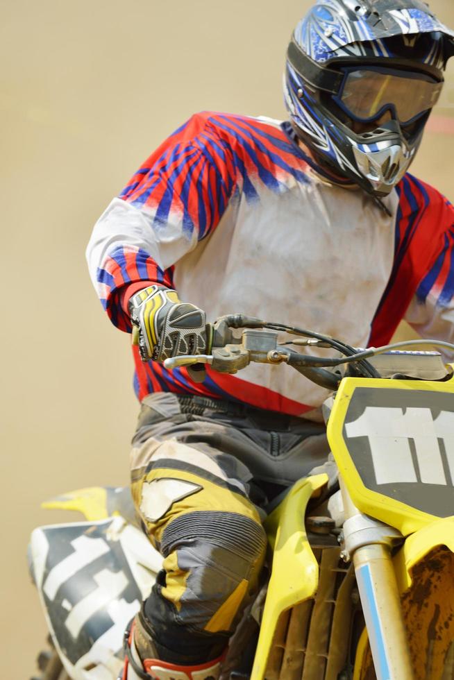 Motocross bike view photo