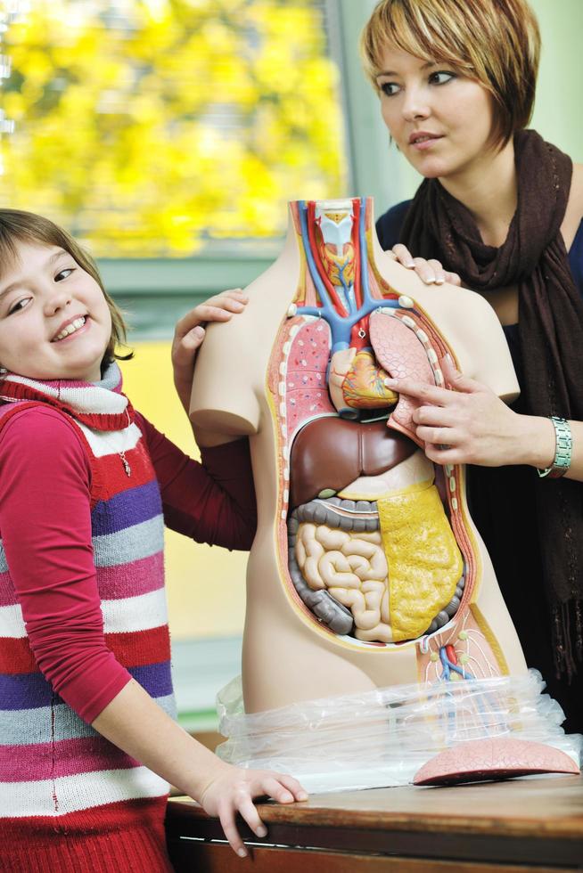 aprender biologia en la escuela foto