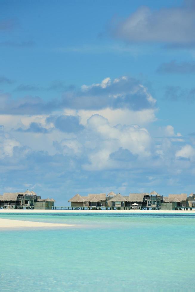 Tropical beach view photo